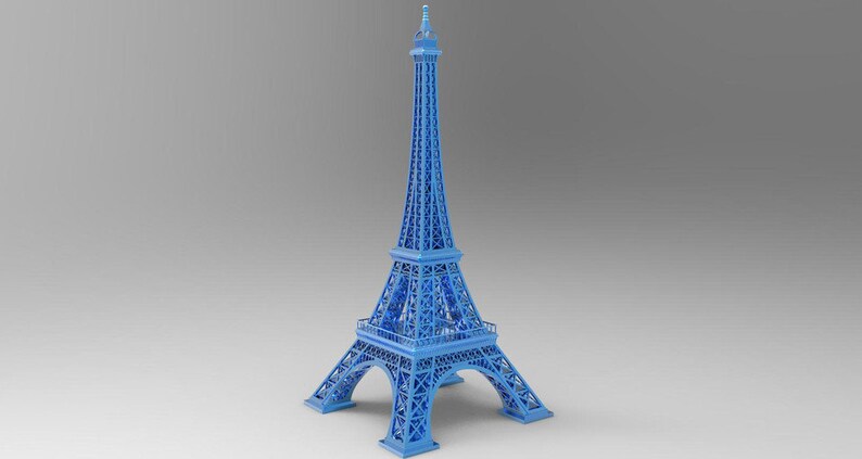 3D Eiffel Tower 3D STL File 3D STL Model 3D Printer Model 3D Digital ...