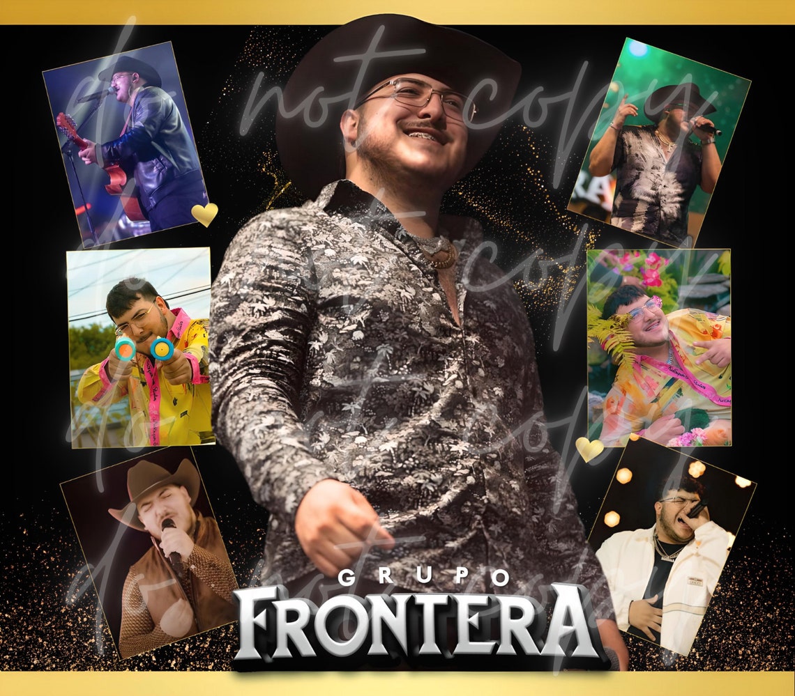 Payo, Grupo Frontera, Digital,20oz Tumbler Wrap, Sublimation - Etsy