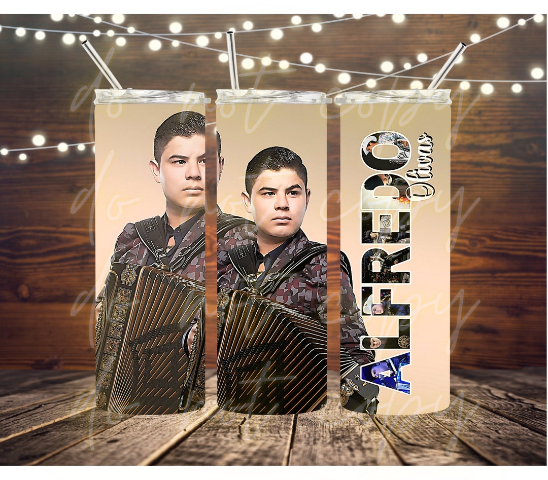 Alfredo Olivas, DIGITAL, 20oz Straight Sublimation Tumbler Wrap