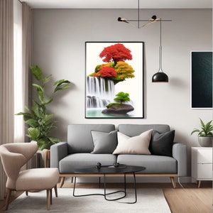 Printable AI Art - Digital Download- Wall Painting