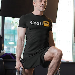 CrossFit Hub Gym Tee Shirt, Workout, CrossFit, Fitness T-shirt