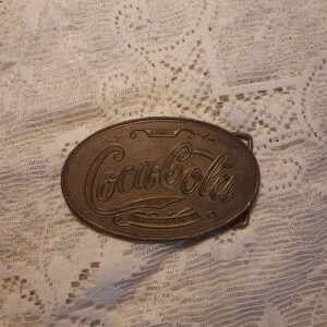 Coca-Cola Belt Buckle