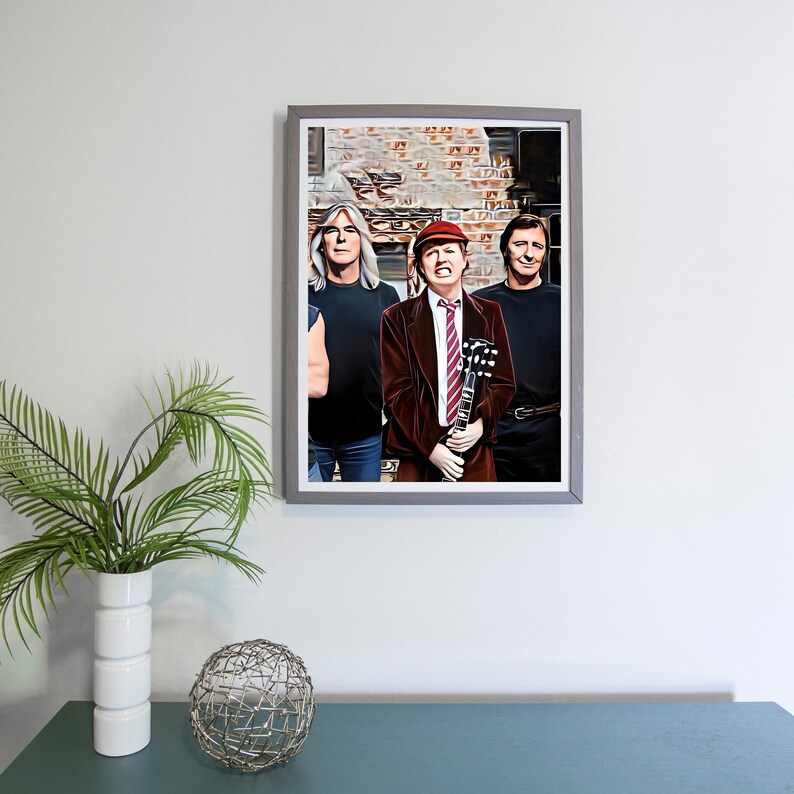 Custom Handmade AC/DC Fan Art Paintings Instant Download - Etsy