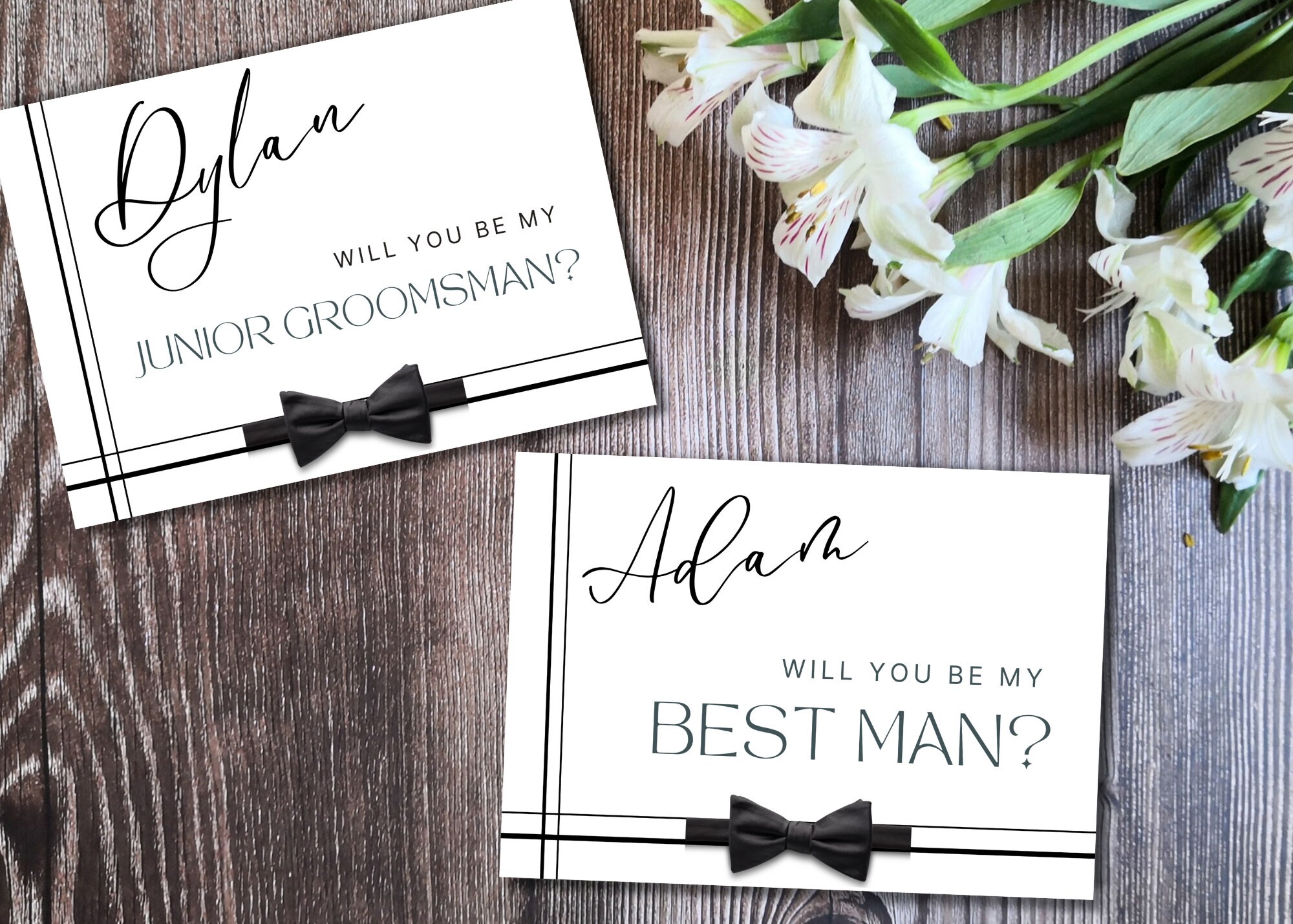 Jr Groomsman Proposal, Groomsmen Proposal Card, Best Man Proposal Card