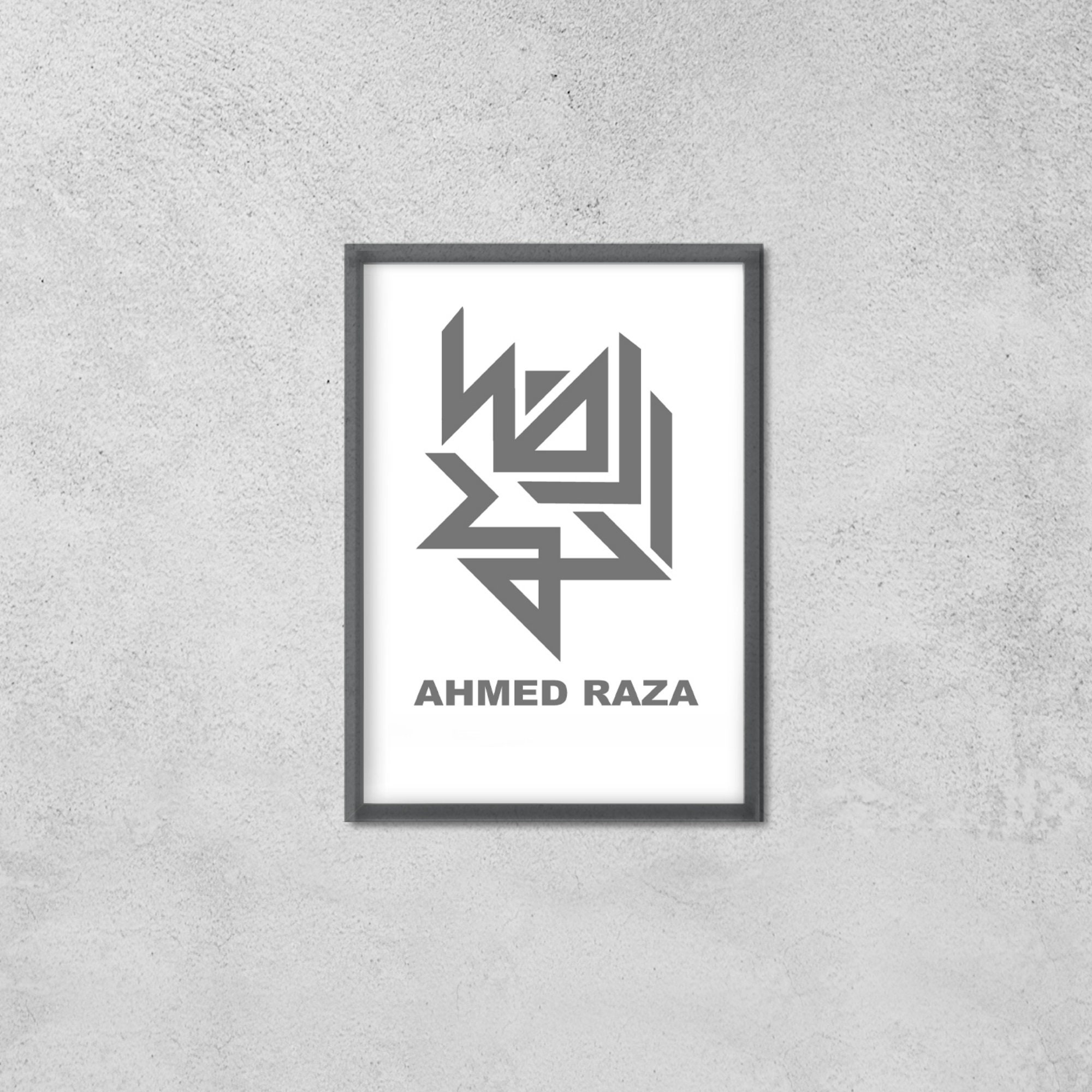 Modern Arabic Lettering Custom Arabic Calligraphy Name | Modern Arabic Lettering | Printable ...