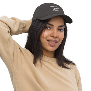 Support Local Music Organic Dad Hat