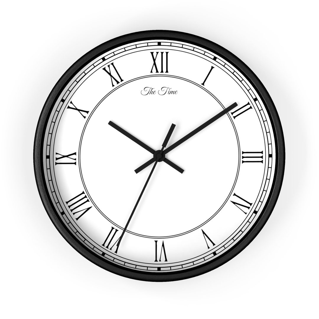 Simply Wall Clock Small Wall Clock Wall Clock Quiet Etsy