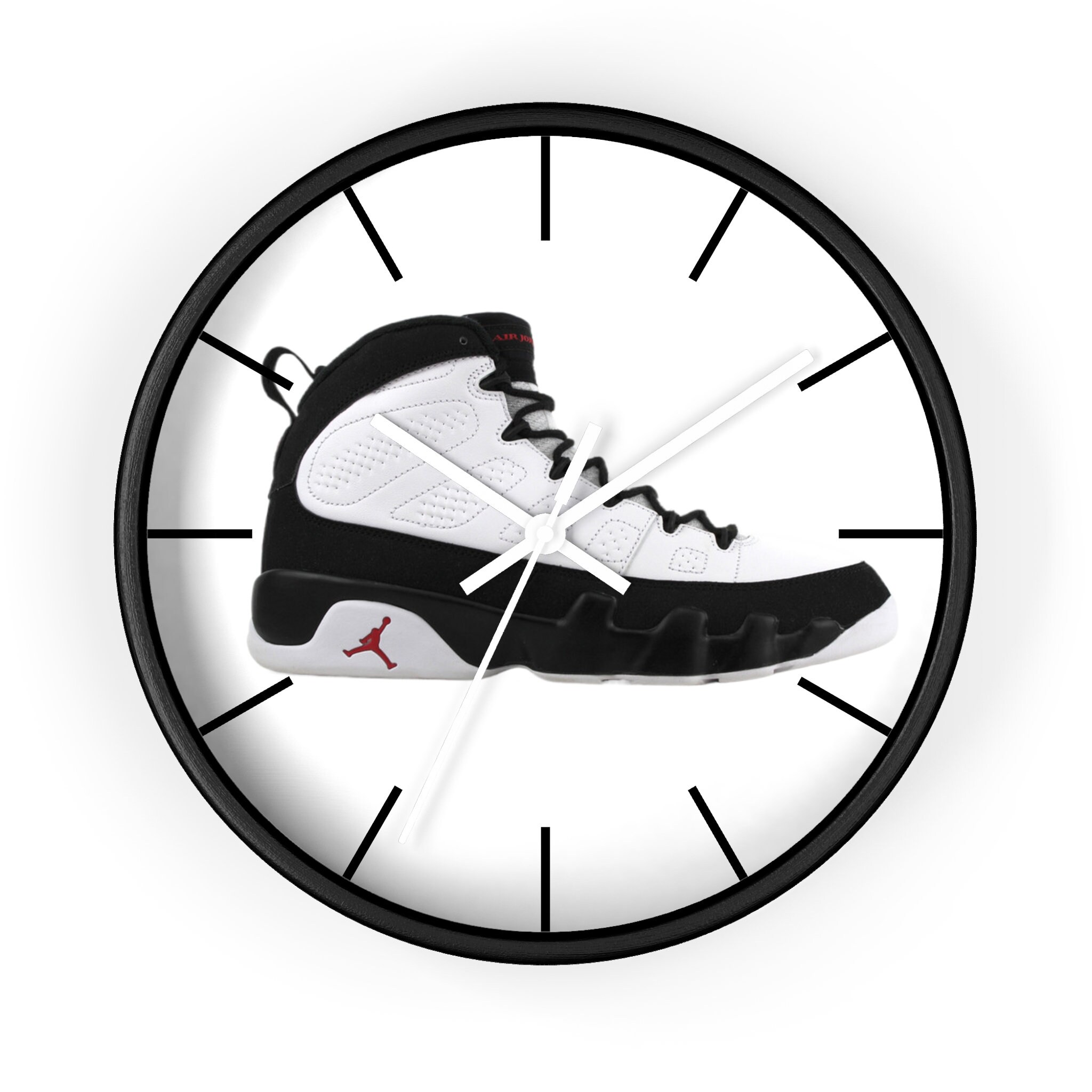 jordan shoe clock