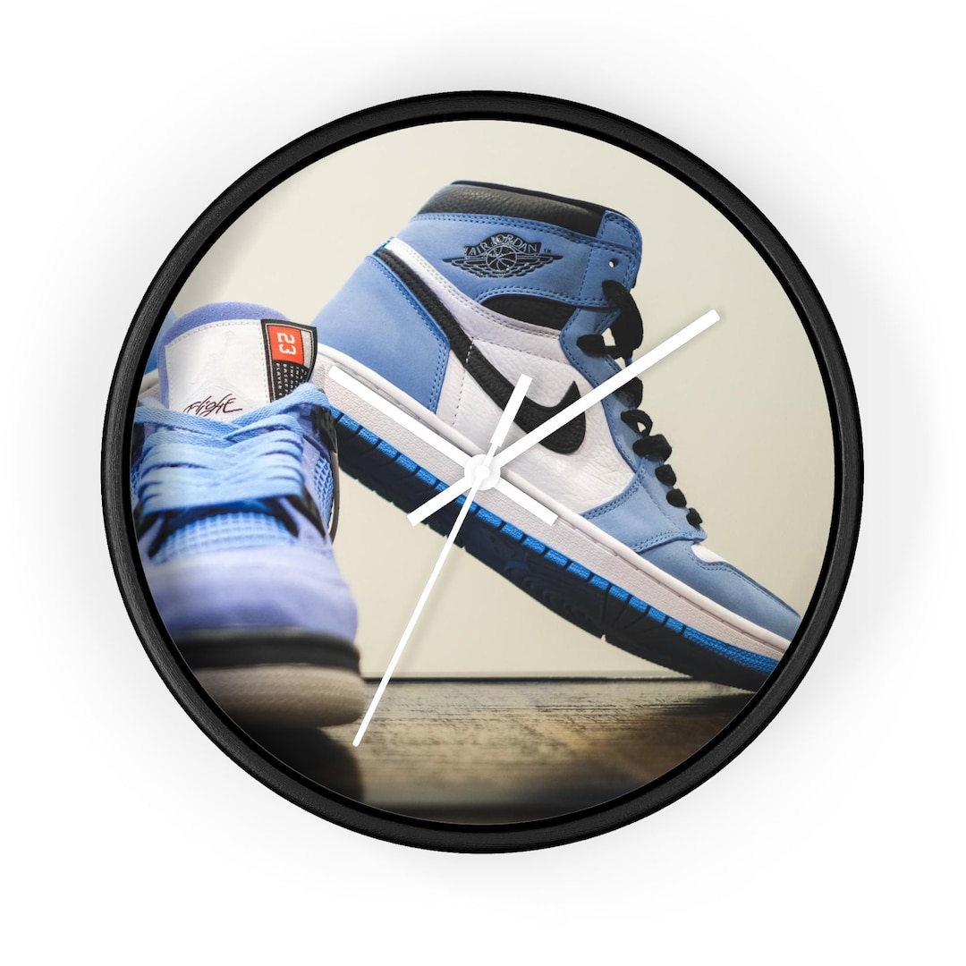 jordan shoe clock