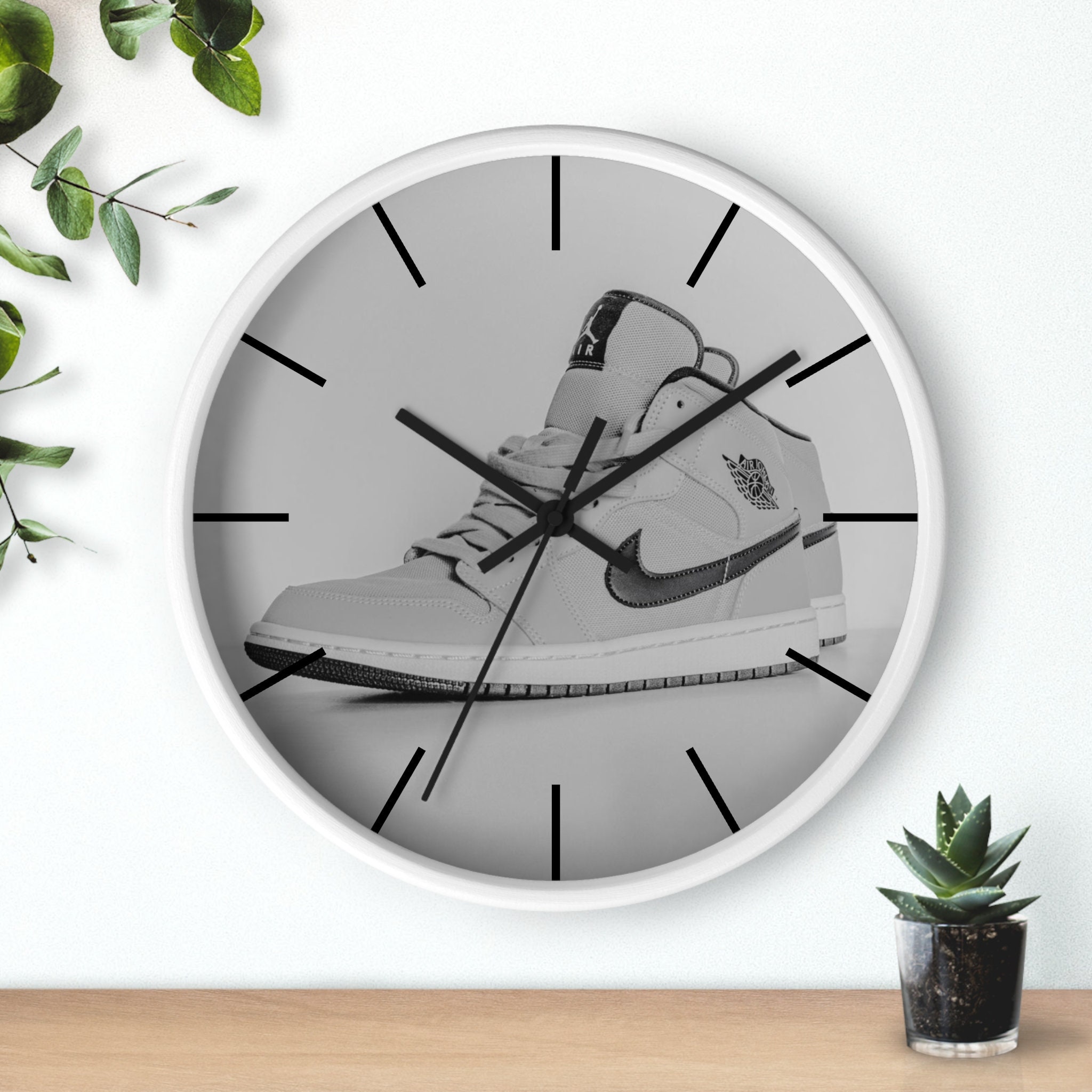 jordan shoe clock