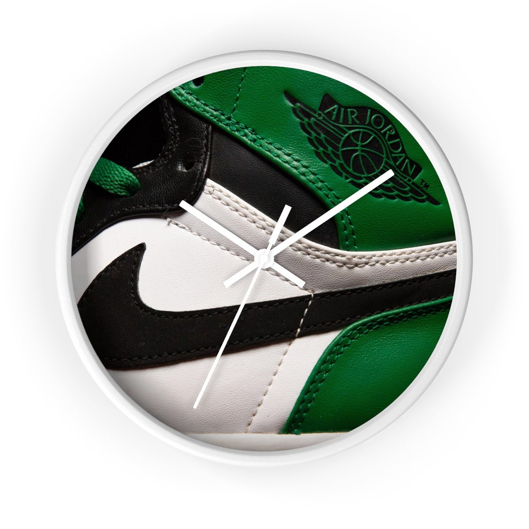 jordan shoe clock