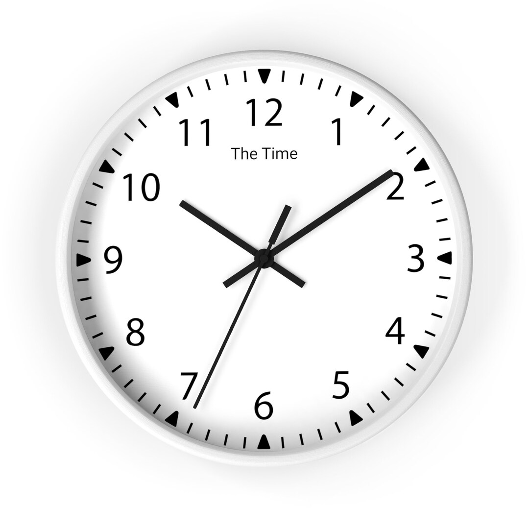 Simply Wall Clock Small Wall Clock Wall Clock Quiet Etsy