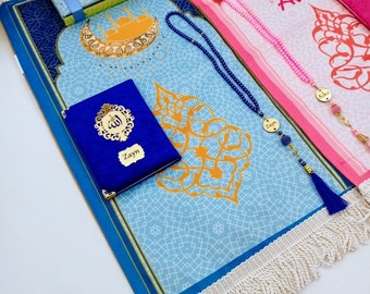 Luxury Kids Prayer Mat, Kids Kaaba Prayer Rug, Ramadan Eid, Kids Prayer Rug, Eid Gift For Children, İslamic Gift, islam baby