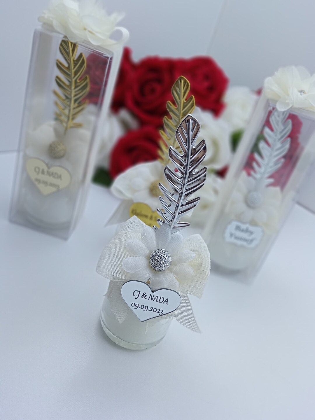 Personalized Candle Wedding Favor, Wedding Favors for Guests in Bulk ...