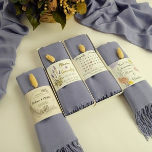 Pashmina Shawls in Various Colors, Pashmina Scarf, Bridesmaid Shawl, Wedding Favors for Guests, Pashminas in Bulk, Bridal Shower Favor,