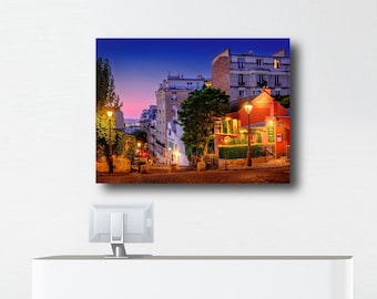 Paris Cafe Wall Art: Cabaret Au Lapin Agile - Vintage Montmartre Print