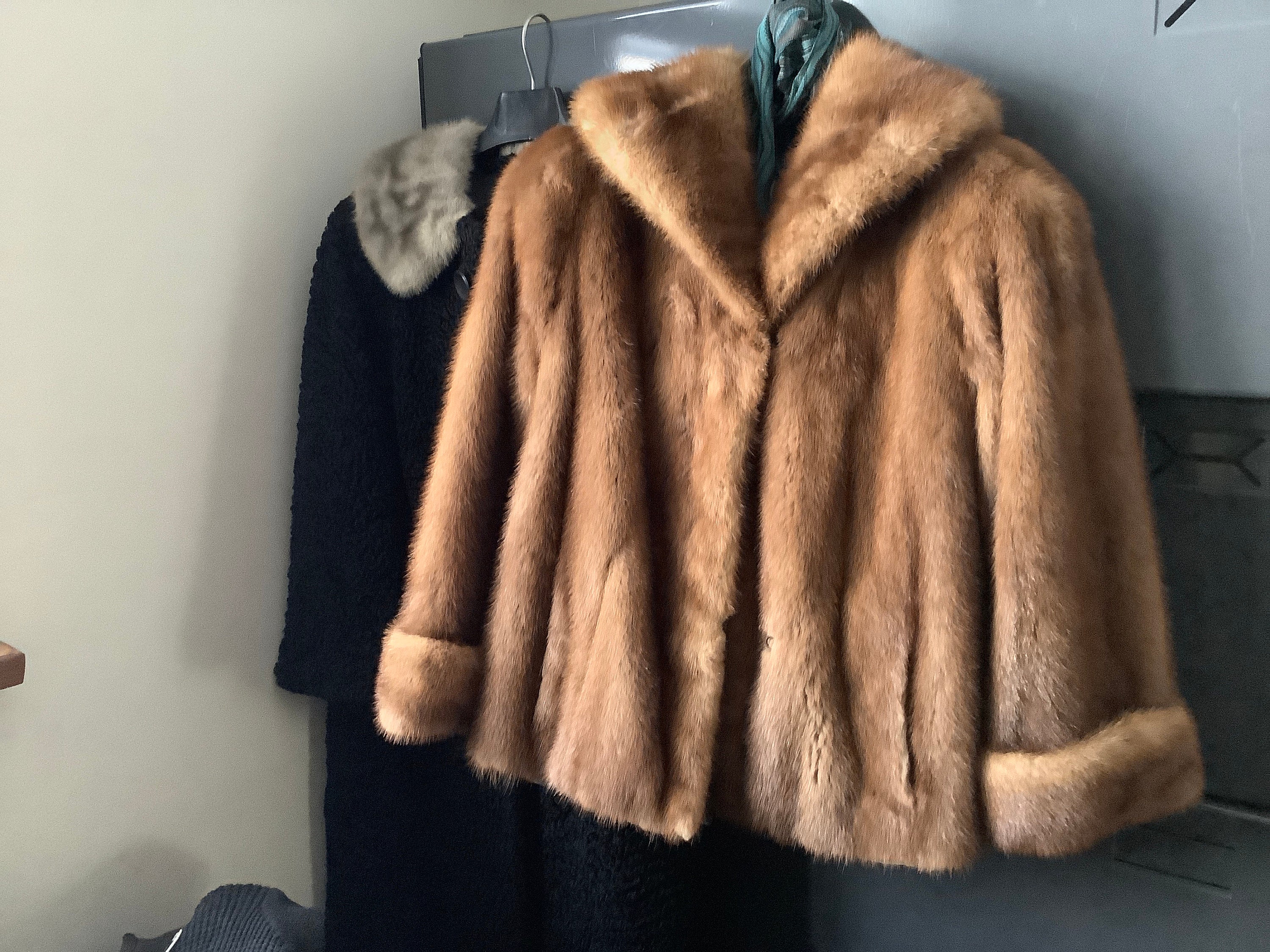 CANADA Majestic MINK Saitoh Furs ミンク コート Vintage Canada Majestic Mink Coat Medium Brown Fur Size M