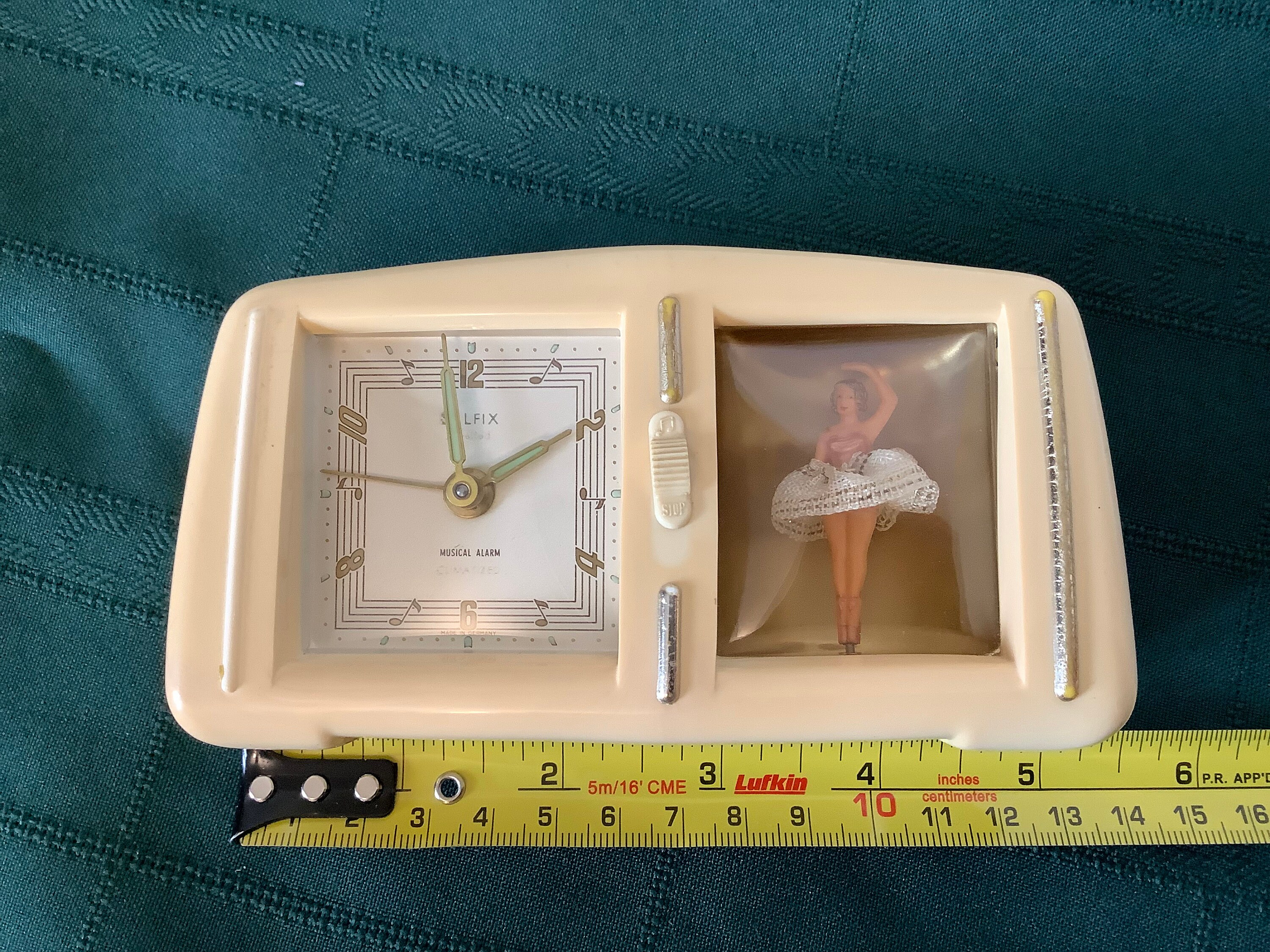 Vintage Selfix Musical Ballerina Alarm Clock Etsy
