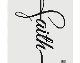 Faith Crochet Afghan Pattern: Christian Graphgan (PDF Pattern)