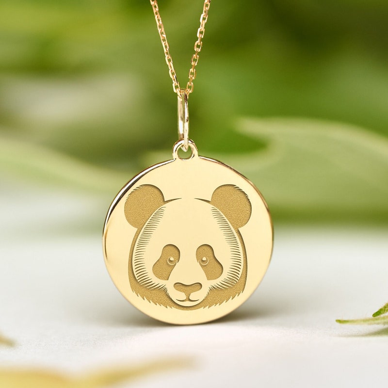 Panda Necklace - Etsy