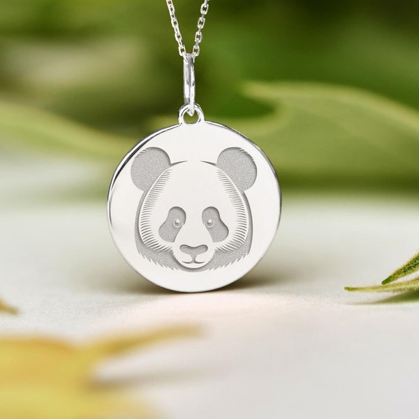 Panda Necklace - Etsy