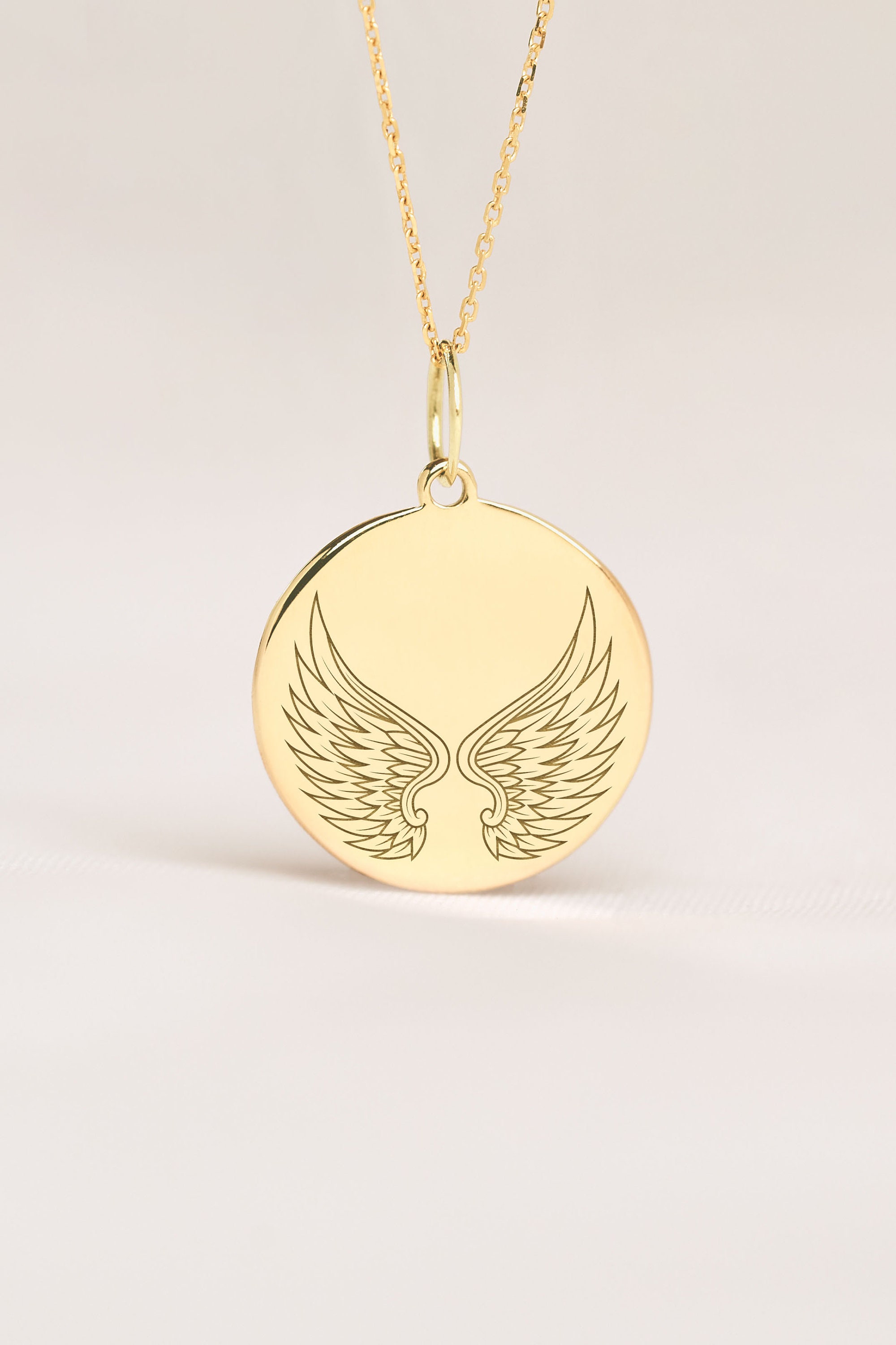 Angel Rocks Little Wings Necklace - Gold