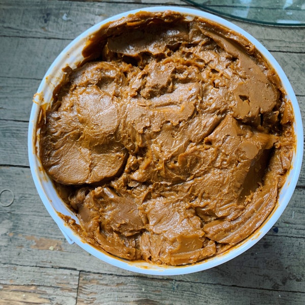 BATANA ÖL Butter für das Wachstum der Haare + Stoppt den Haarausfall, natürliche Behandlung 100% organisch, handgefertigt und wild hergestellt