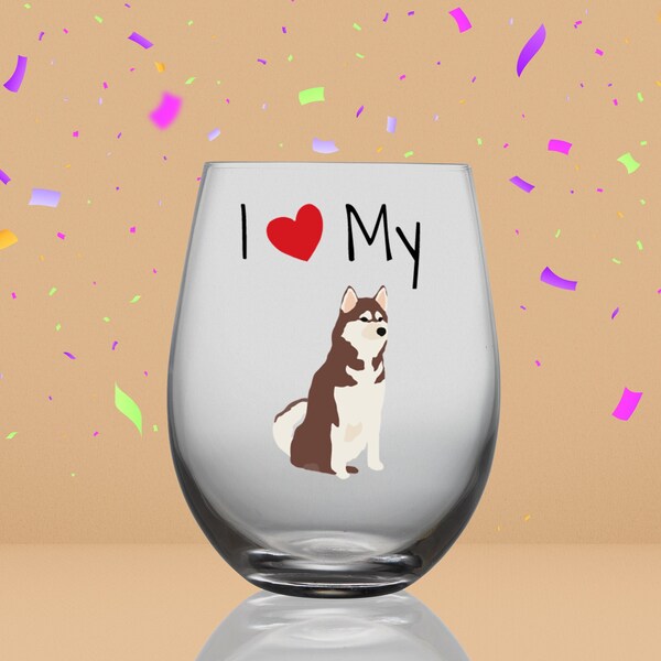 Dog Wine Glasses Etsy