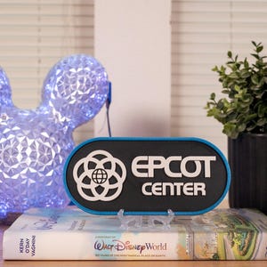 Epcot Center Retro Logo
