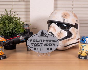 スターツアーズ パッチ 3.5インチ (オーラベッシュ文字) - Etsy 日本
