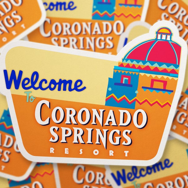 Resort Wonders: Coronado Springs Resort National Park Sign