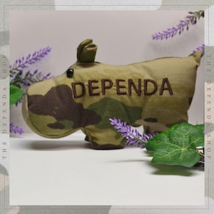 Embroidered Dependapotamus - Military Uniform Stuff Hippopotamus