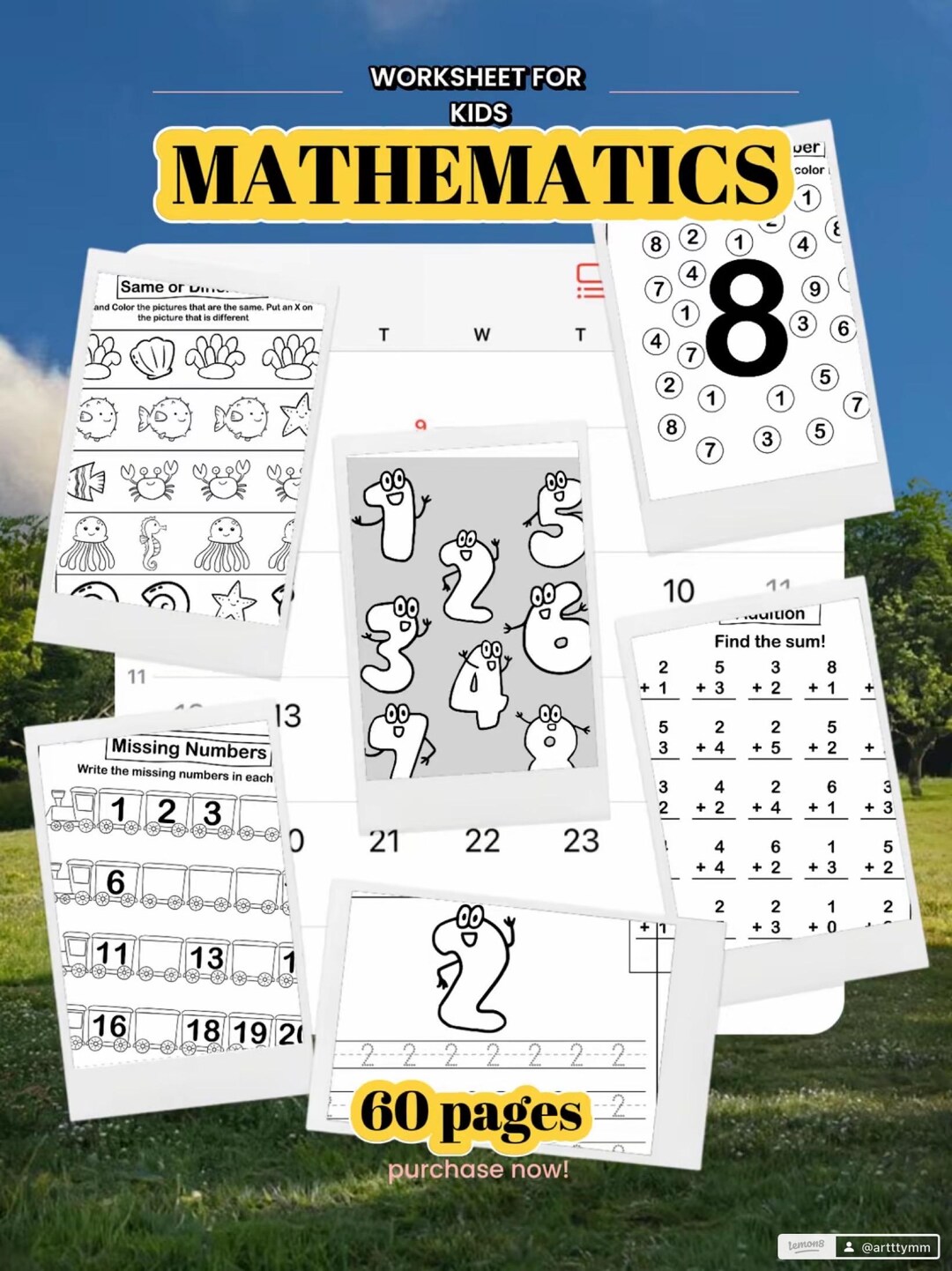 Wolverine Mathematic Worksheet Fun Mathematic Worksheet for Kids - Etsy