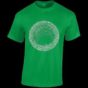Black hole flowers mens t shirt cool space design astronaut fashion top new Tee T-Shirt Funny Gift Present Idea for Dad Husband New cool image 5