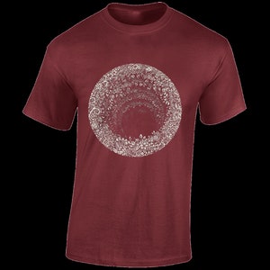 Black hole flowers mens t shirt cool space design astronaut fashion top new Tee T-Shirt Funny Gift Present Idea for Dad Husband New cool image 6