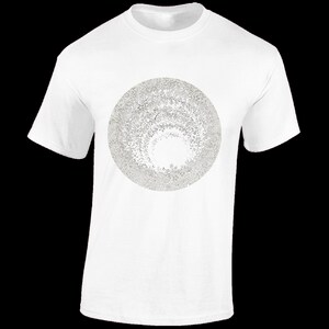 Black hole flowers mens t shirt cool space design astronaut fashion top new Tee T-Shirt Funny Gift Present Idea for Dad Husband New cool image 10