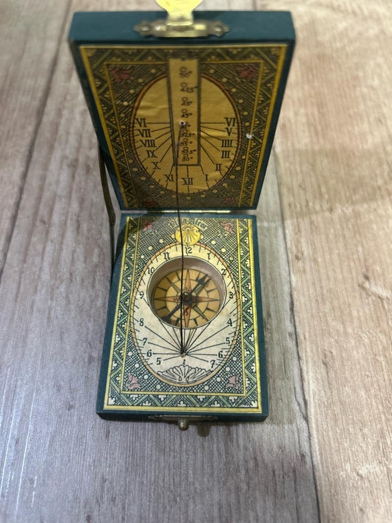 Rare Antique Find: Sideres Nuncious Solar Compass Calendar