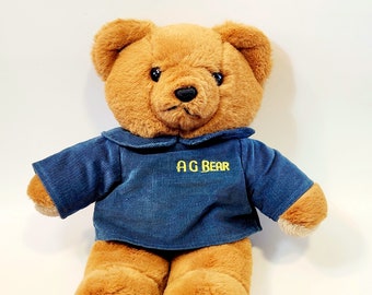 Ag Bear by Axon 1985 vintage teddy