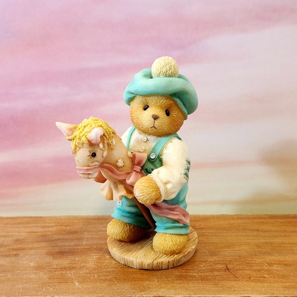 Benny Rare Cherished Teddies 273198 "Let's ride through life together" made in 1997 limited edition