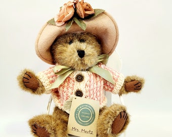 Mrs Mertz Boyd's Bears 918331 vintage 10" teddy