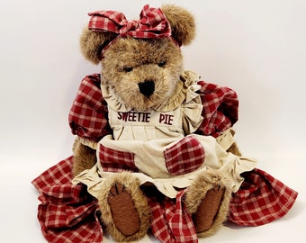 Zia Becky Bearchild Boyd's Bears 912052 Teddy vintage da 12 pollici