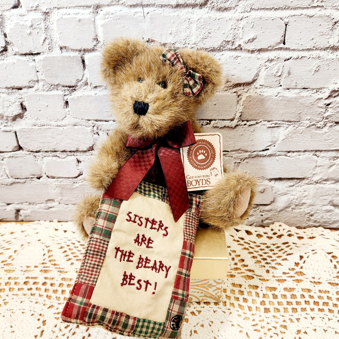 Sissy B Bear Boyd's Bears 9030006 sisters Are the Beary Best Vintage 8 ...