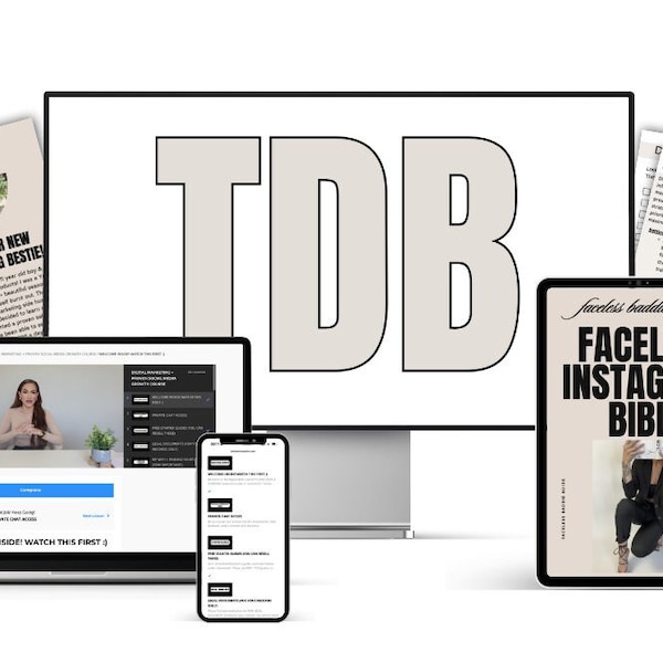 The NEW Digital Bible Course TDB w/ Master Resell Rights Digital Marketing Passive Income Online Course + BONUS