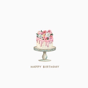 Birthday Card (Birthday Cake) Greeting Card