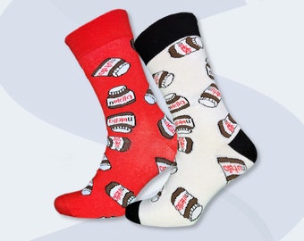 Nutella Socke | duftende coole lustige Socken mit bunten Motiven zum Verschenken |