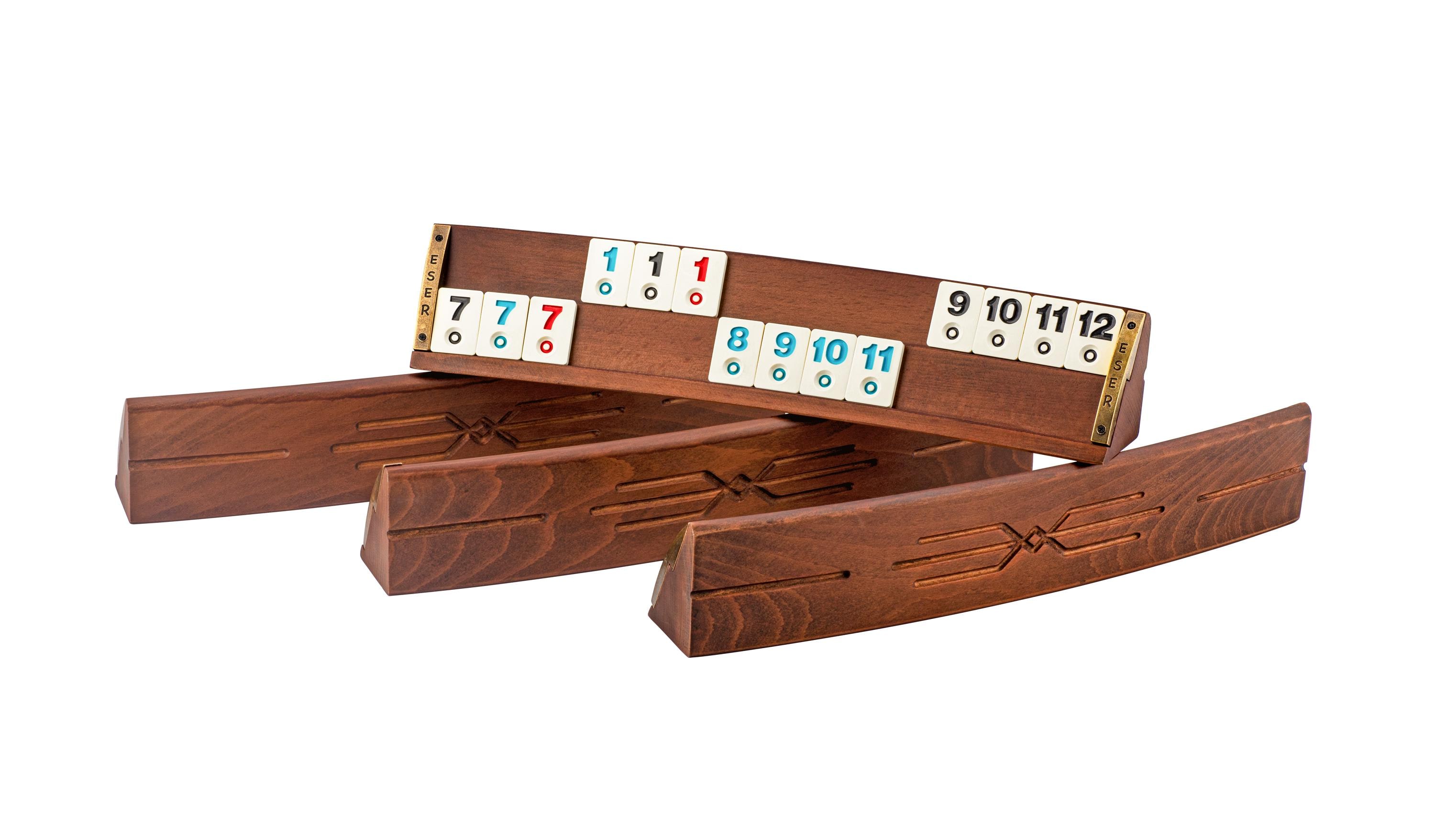 Handmade Rummikub Set Personalized Wooden Oval Rummy Cube Set-handmade Elliptic Rummikub ...