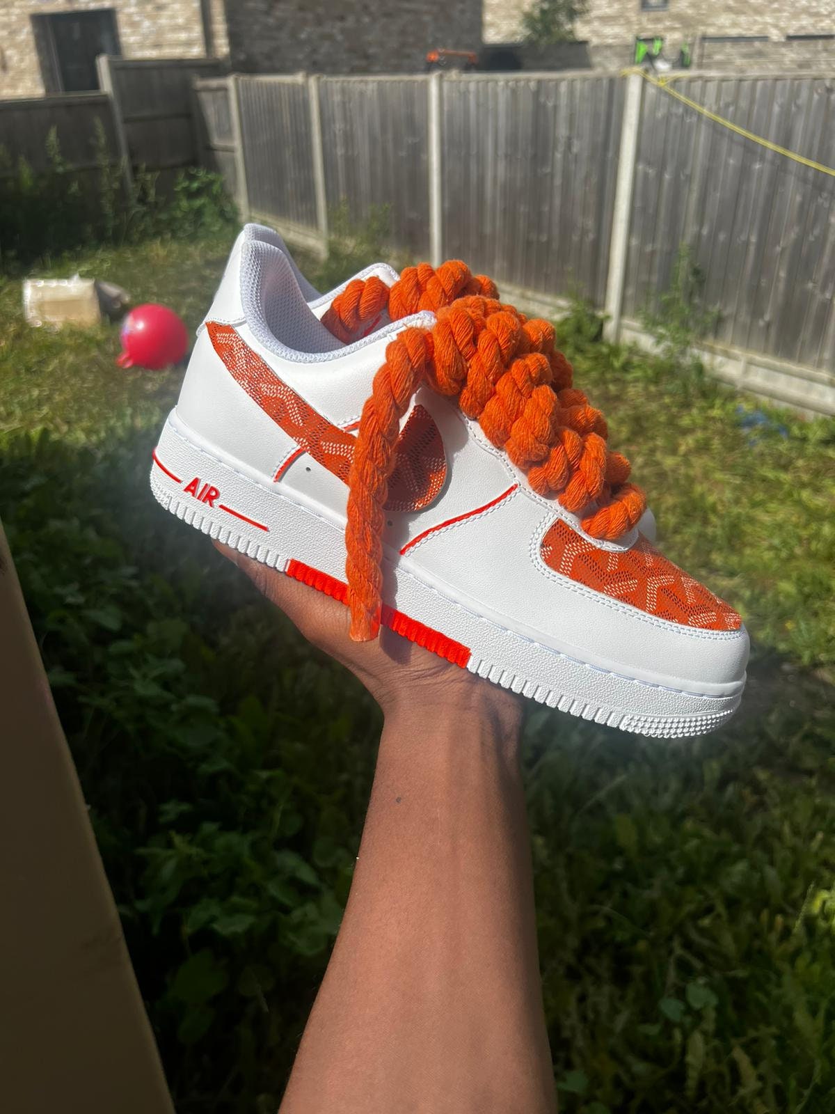 Buy Orange Air Force 1 Online In India -  India