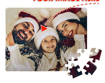 Customized 48 Piece 8" x 10 Jigsaw Puzzle | Add Your Image | Personalized Jigsaw | Custom Printed Jigsaw