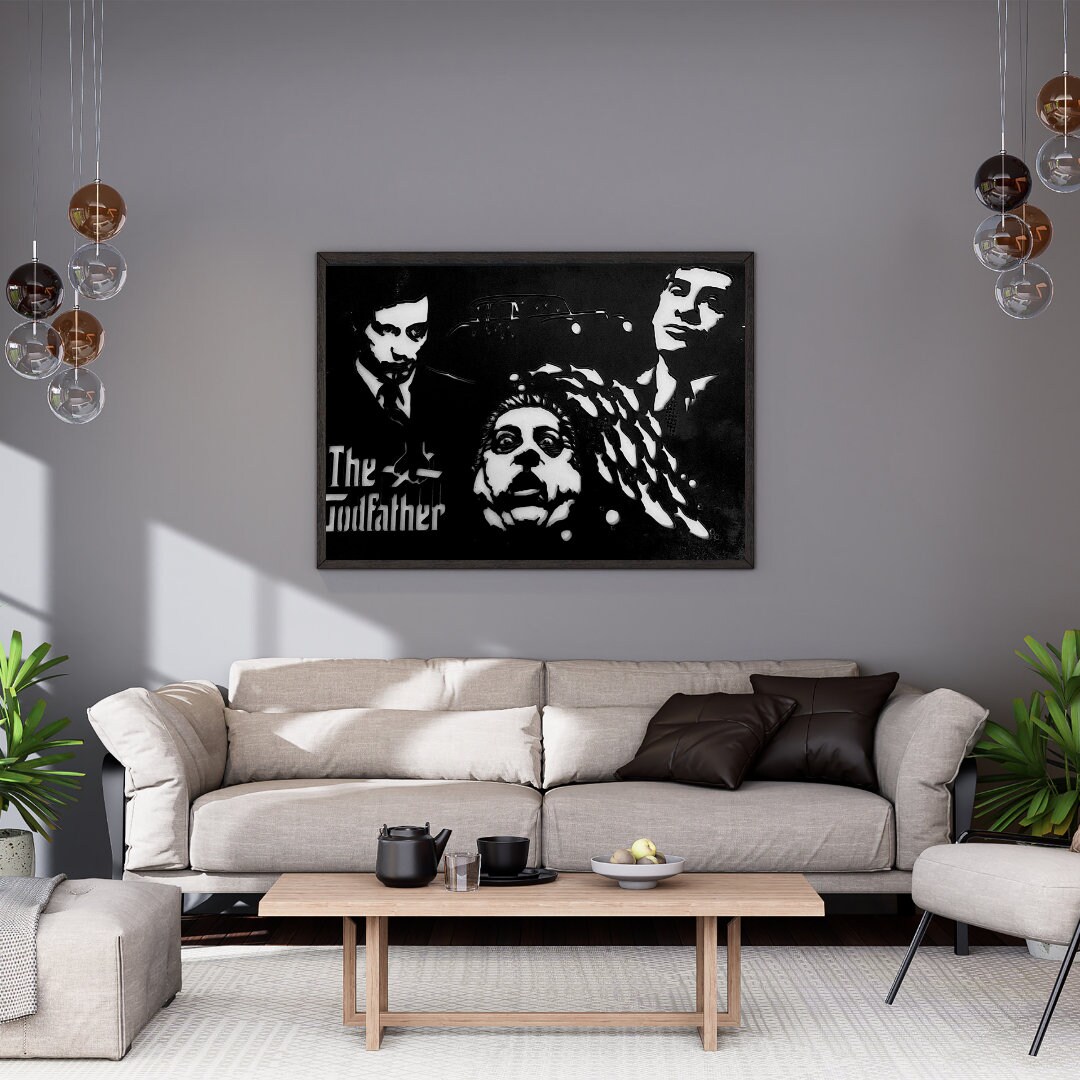 The Godfather Wall Decor the Godfather 3 Gifts Gifts for Etsy