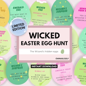 Wicked Easter Egg Filler Coupons, Wicked Fun Easter Games, Printable